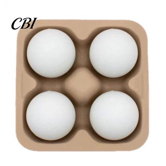 Decompression Toy Egg Tray Stress Relief Toy, Simulated Finger Press Lightweight 3D Printed Holder for Anxiety Reduction белый
