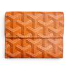Makelloses Münzetui Marigny Orange Serie Gojardin Canvas Herren Gebraucht