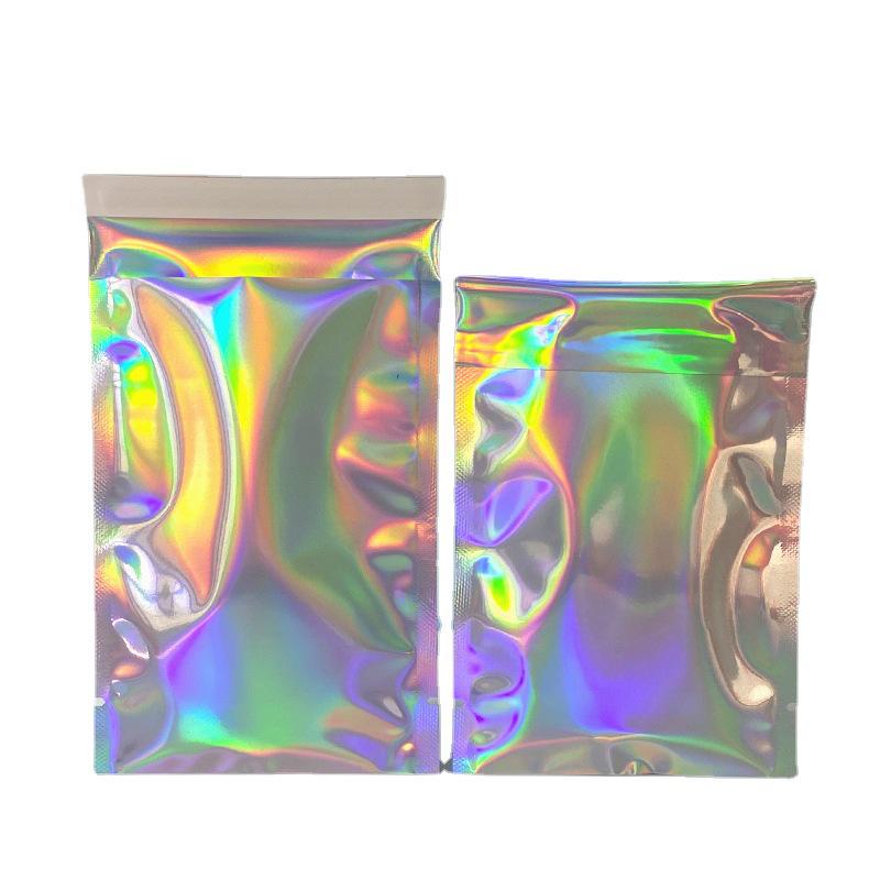 Self-Sealing Colorful Laser Express Packaging Bag for Jewelry & Logistics