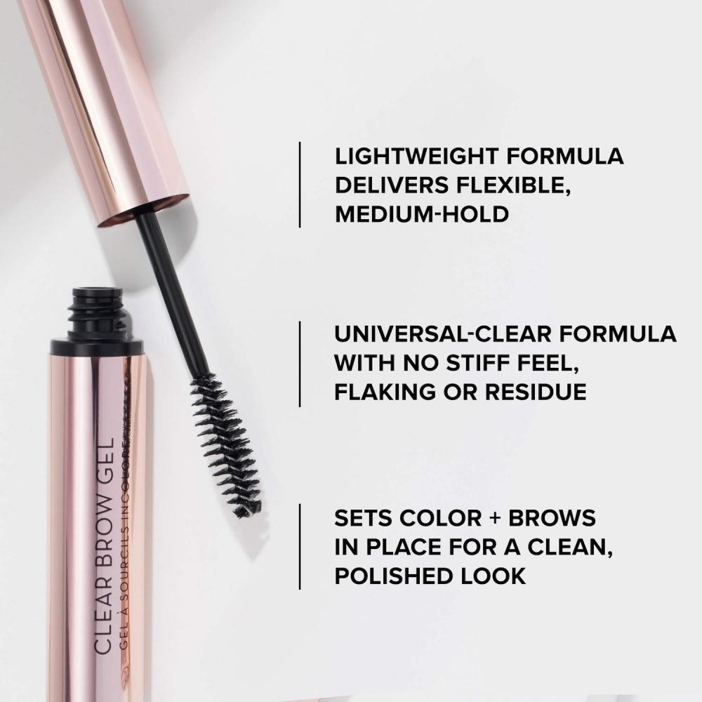 Anastasia Beverly Hills Clear Brow Gel Flexible Medium Hold eyeBrow Setter 0.23 Oz 6.75 Ml Clear