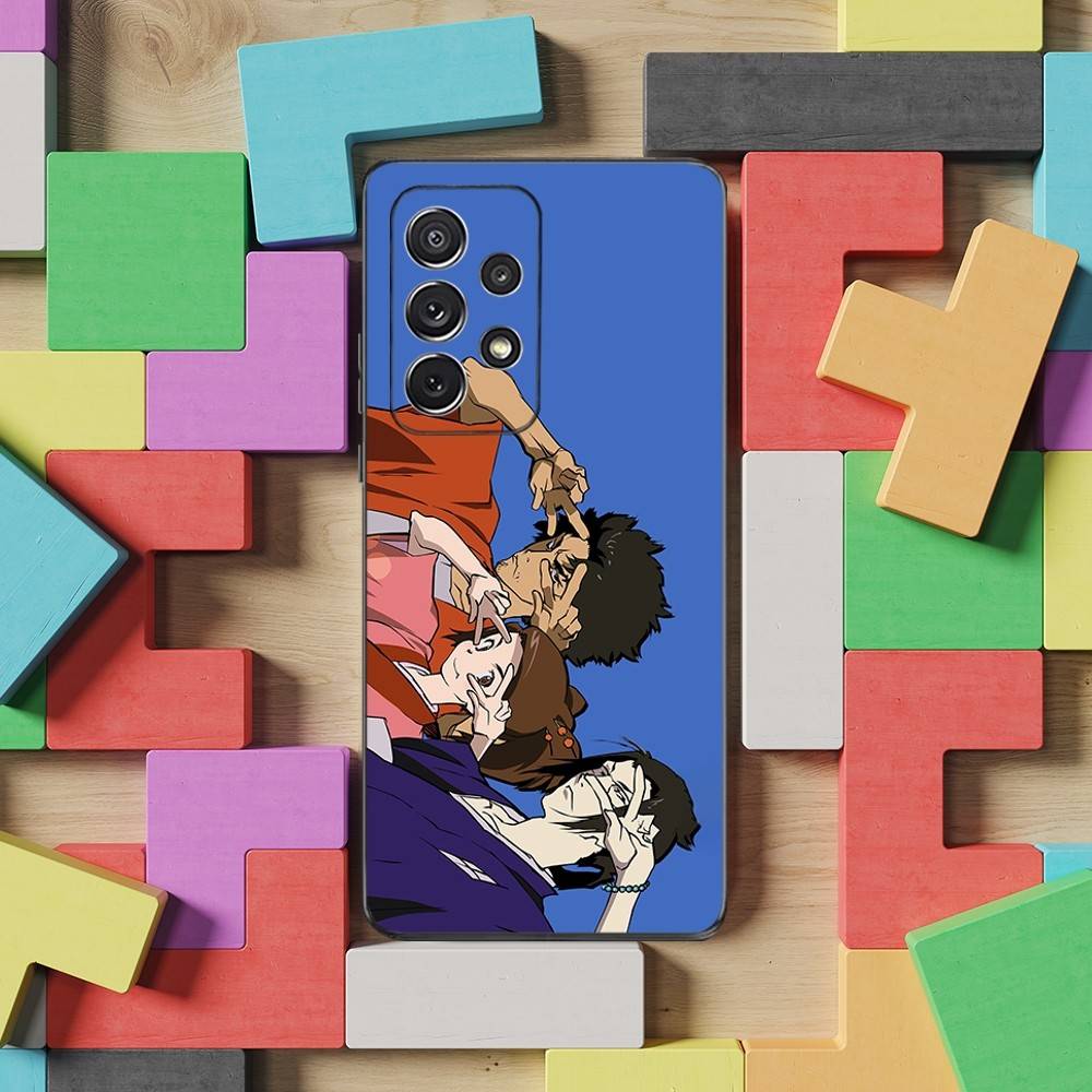 Anime S-Samurai C-Champloo Phone Case For Samsung S25,S24,S23,S22,S21,S20,S10,Ultra,Plus,Lite,FE,Soft Silicone Black Cover