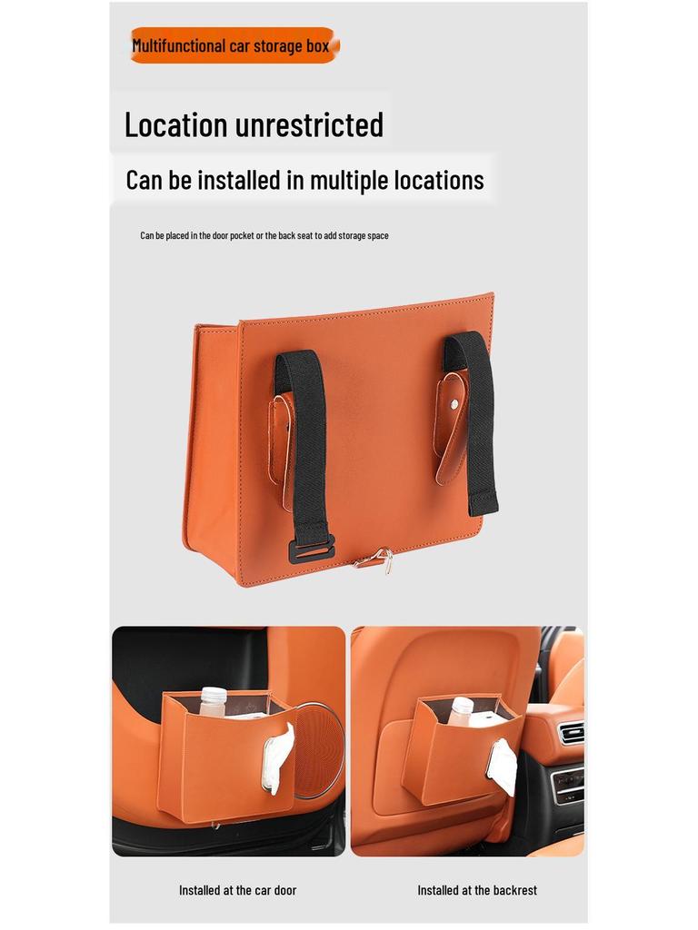 Multi-Functional Car Seat Back Organizer: Simple and Practical Storage Solution