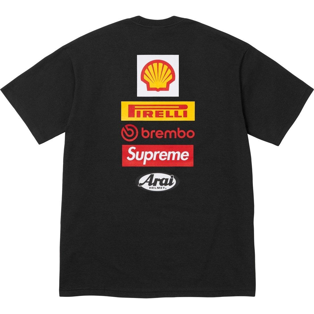 Supreme x DUCATI Logo T-Shirt `Red`