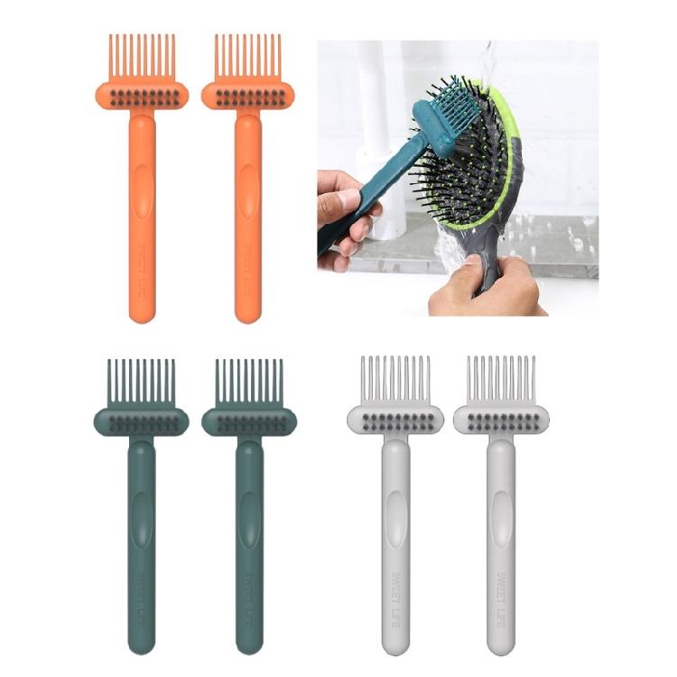 Quick Cleaning Hairbrush Cleaner Durability Plastic Build Effortless Debris Extraction For All Comb Types Home Salon Use