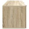 Wall Mounted TV Cabinet in Sonoma Oak 78.5 x 31 x 30 cm