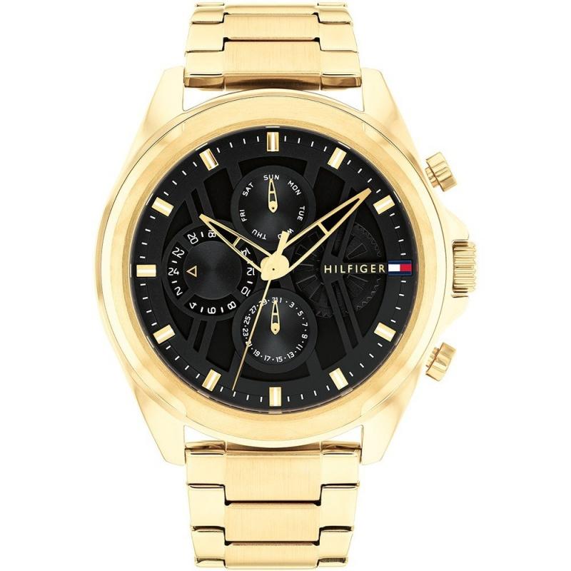 Tommy Hilfiger 1710658 Gold Quartz Men s Watch золотой