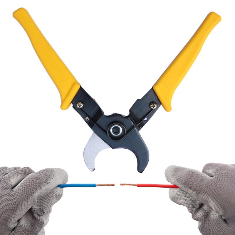 Kabelschneider Praktischer Abisolierer Kabelschneideschere für mit Ergonomischem Griff Unter 70mm² Abisolierzange Schneiden