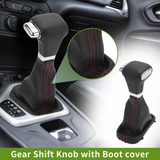 Automatic Gear Shifter Knob with Cover for VW Sagitar 06-11 Plastic Faux Leather