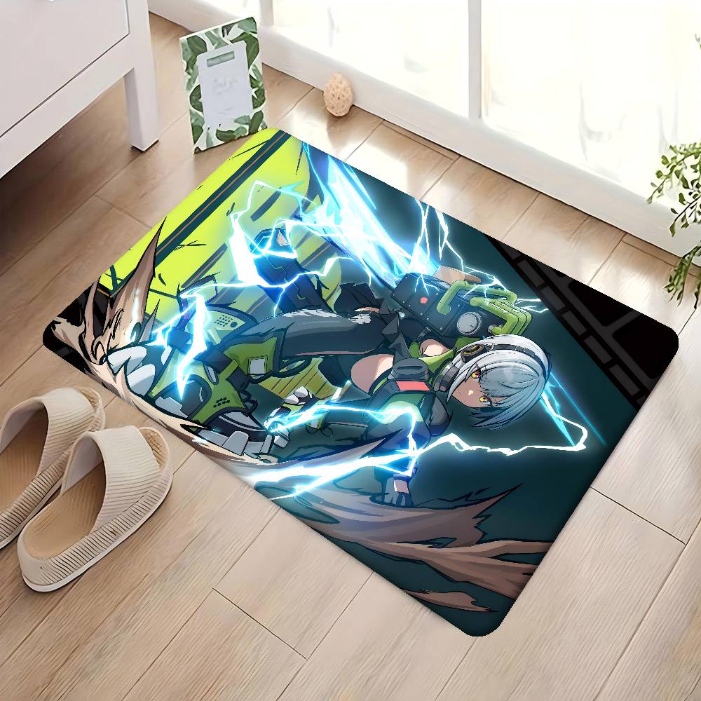 Zenless Zone Zero Anby Demara Room Mats Cheaper Anti-slip Modern Living Room Balcony Printed Welcome Rug