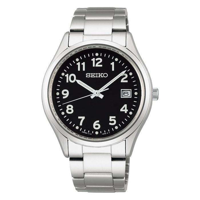 SEIKO SELECTION SBPX155 S Series Men s Watch, Solar, Black Dial