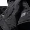 Dibenze Men's Plus Size Fleece Lined Hooded Winter Jacket