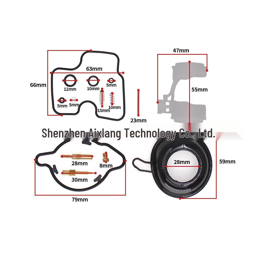 CBR900RR SC33 '96-'99 Carburetor Repair Kit