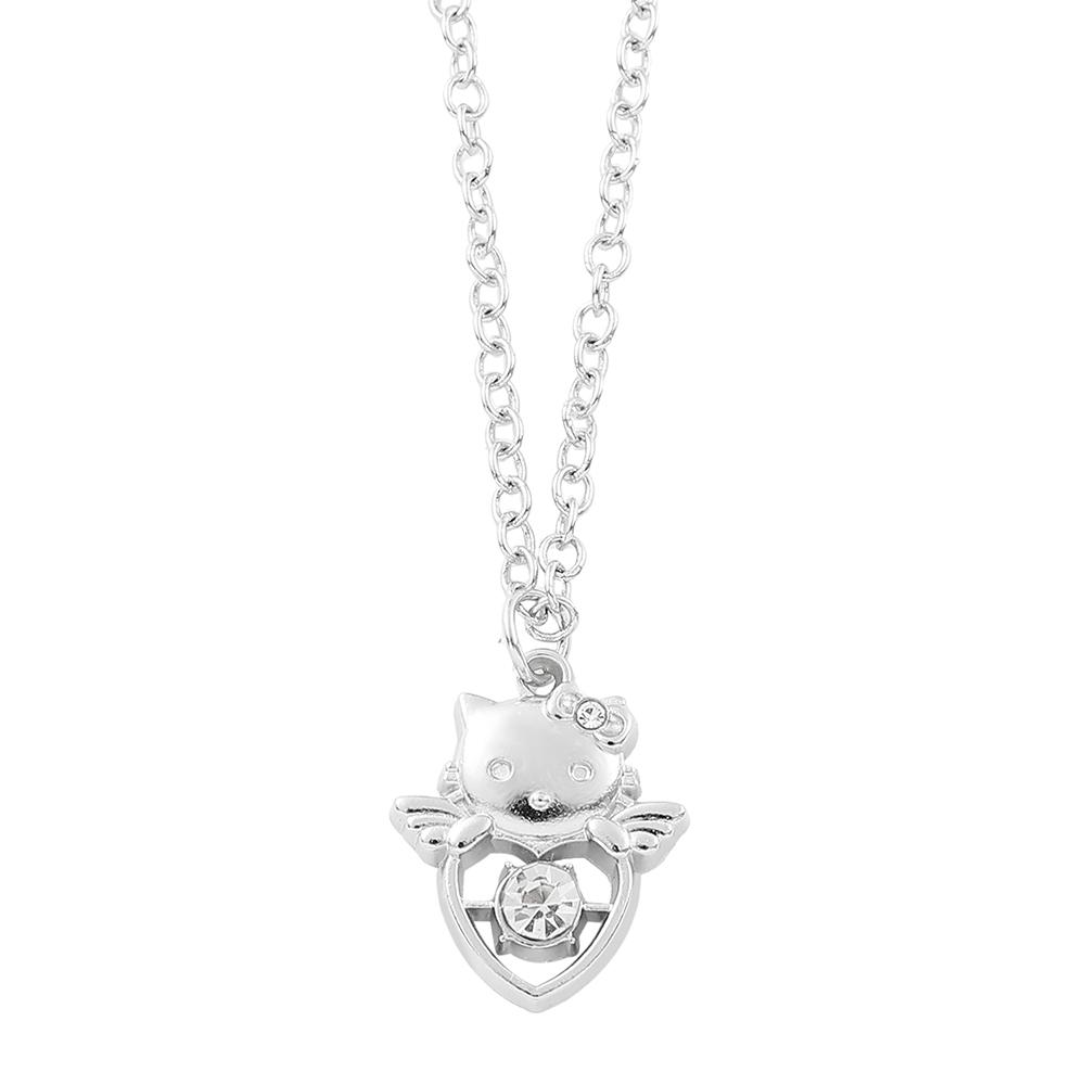 Kawaii Sanrio Series Necklace Cute Cartoon Cinnamoroll Hello Kitty Necklace for Girls Birthday Party Jewelry Accessories Gifts