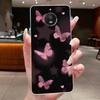 Case For Motorola Moto E4 Plus / XT1770 Clear Fashion Butterfly Flower Soft TPU Silicone Phone Cover for Moto E4 XT1762 E4+ Case