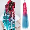 Lantern Braid Twist Braid Bulk Colorful Braided Ponytails Long Bubble Jumbo Braid  for Women