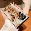 Retro Rust Design Case for Samsung Galaxy S23 Ultra S24 Plus S25 Edge S20 S21 FE Black Soft Phone Cover