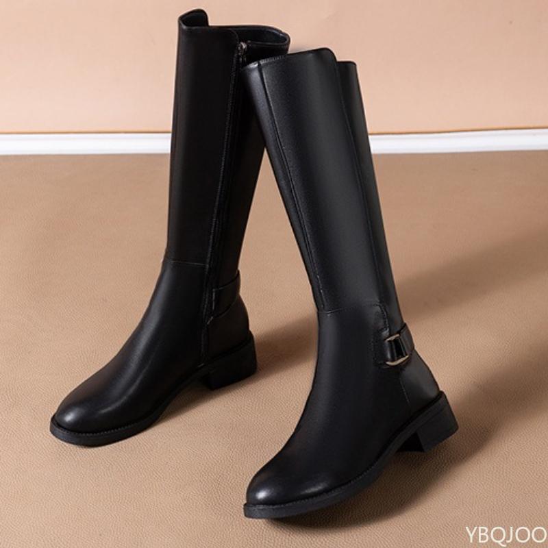 Fashion Autumn Winter Trendy Boots Anti Slip Wear-resistant Versatile Women's Shoes Simple Comfortable Wear-resistant Women's Boots