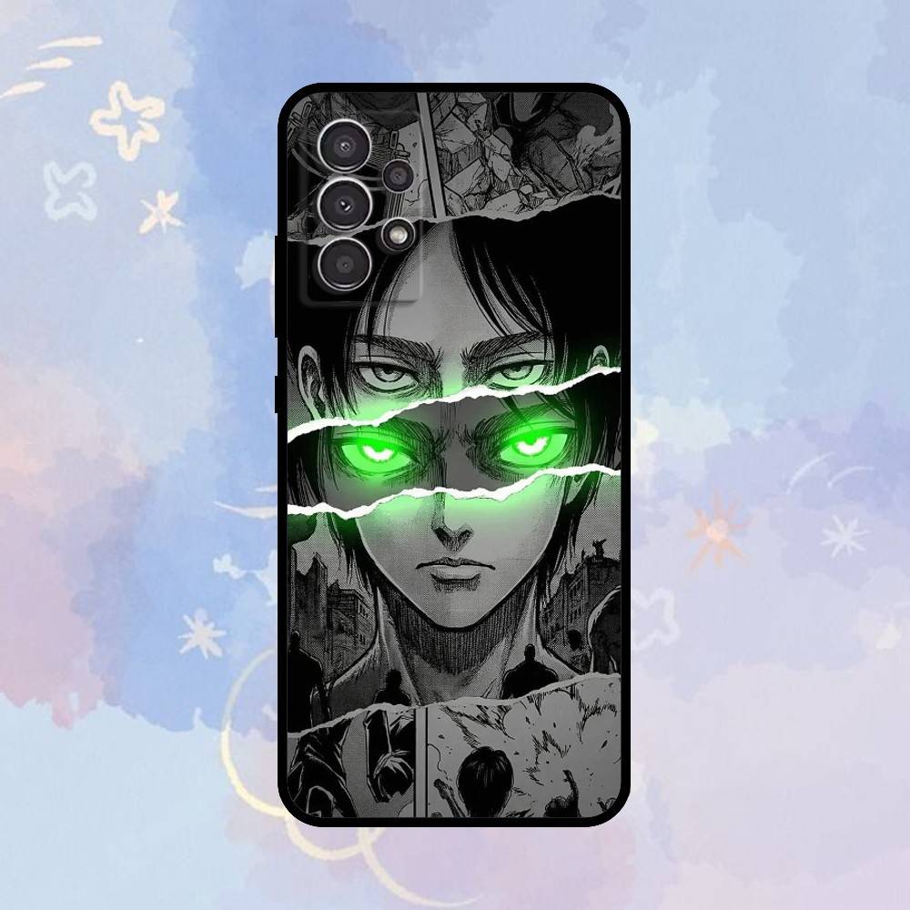 

AAA Роскошный Горячий Аниме Атака Титанов Чехол Для Телефона Для Samsung Galaxy A73,A72,A71,A70,A53,A52,A51,Других Мягкий Черный Чехол Samsung a53 5g