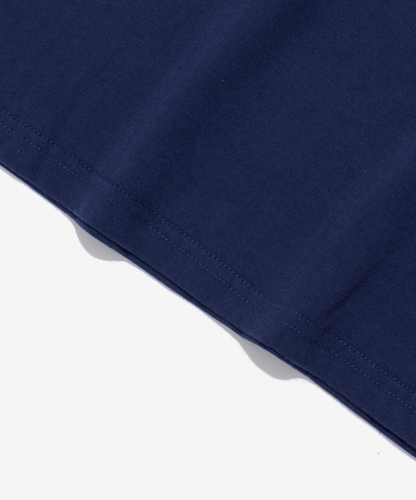 TAILOR STUDIO College Logo Collection Short Sleeve T-Shirt (Navy)