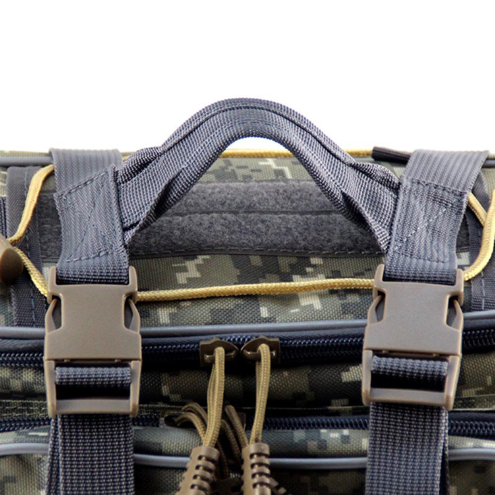 Large Capacity Fishing Tool Bag Non-Slip Strap Fishing Tackle Bag Saltwater Fishing