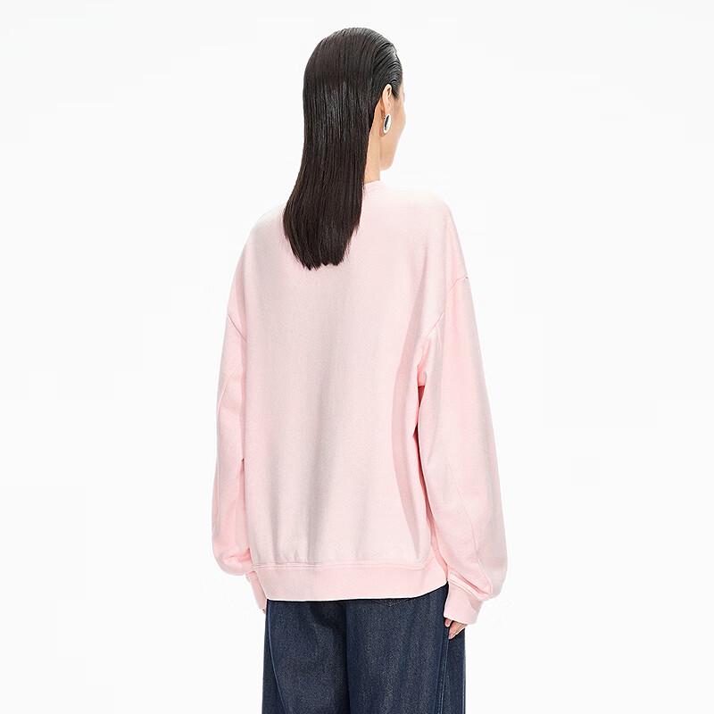 JNBY 2025 Autumn Animal Print Loose Round Neck Sweatshirt