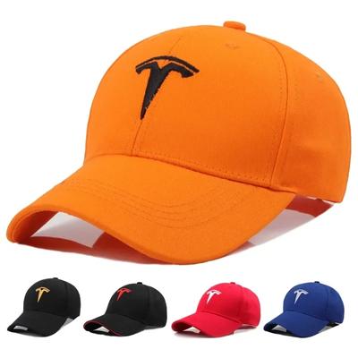 Stickerei für Erwachsene für Tesla Baseballkappe Herren Damen Snapback Sonnenschutzmütze Outdoor Sport Wandern Laufen Verstellbar Geschenk Mehrfarbig