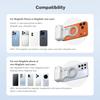 Hellodigi Magnetic Phone Camera Shoot Hand Grip Universal Smart Phone Holder Shooting Remote Control Handle for Iphone Andriod 7