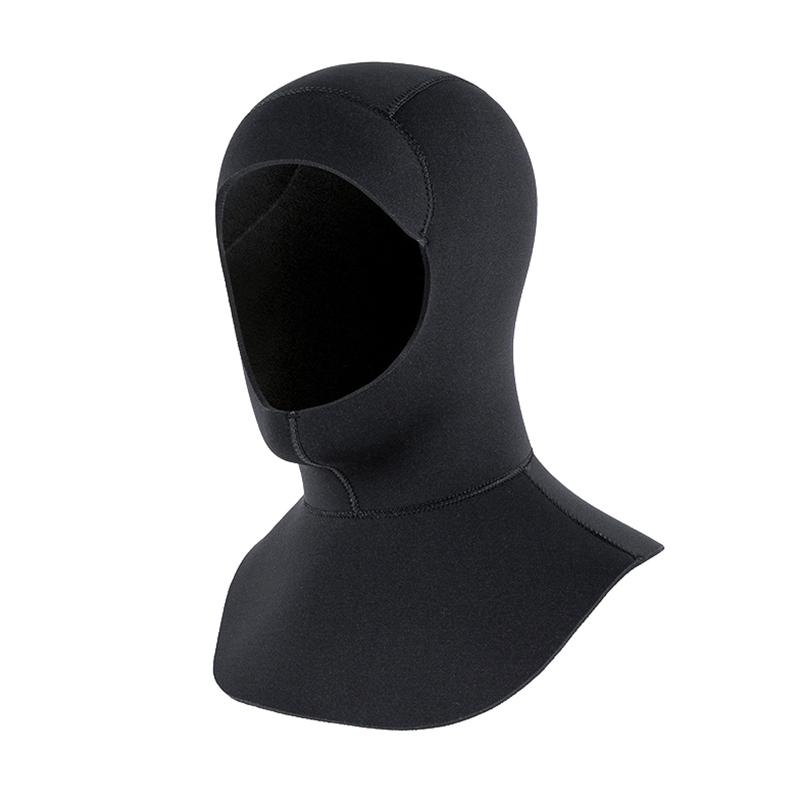 3Mm Neoprene Scuba Diving Hood With Shoulder Snorkeling Equipment Hat Cap Winter