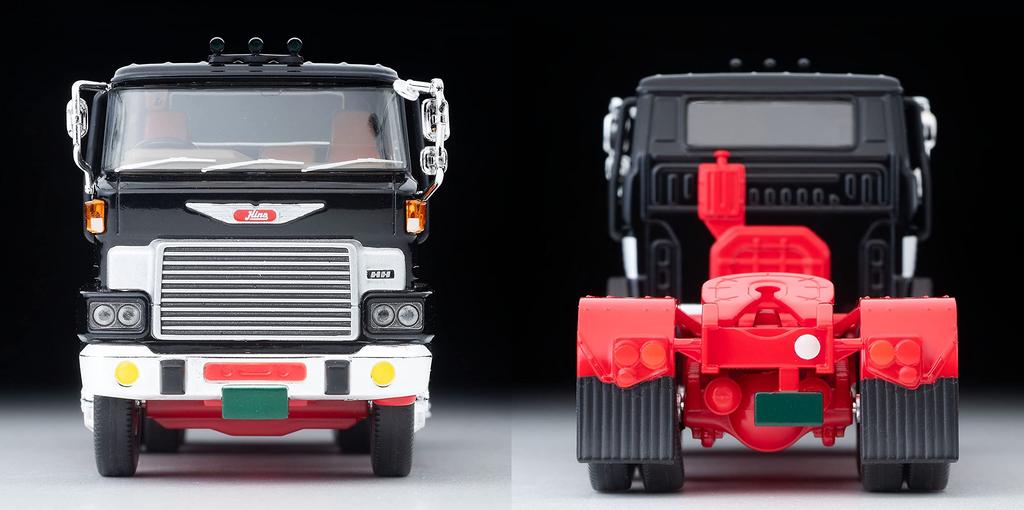 Tomica Limited Vintage Neo Hino HH341 Tractor Head Black Finished Product 324850 1/64 LV-N166b