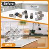 1/2Pcs 3 Tiers Spice Rack Clear Acrylic Seasoning Bottle Organizer Countertop Cabinet Multipurpose SpiceShelf for Kitchen Pantry