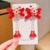 Chinese Style Children's New Year Hairpin Tang Suit Ancient Style Hair Clips  Girls
