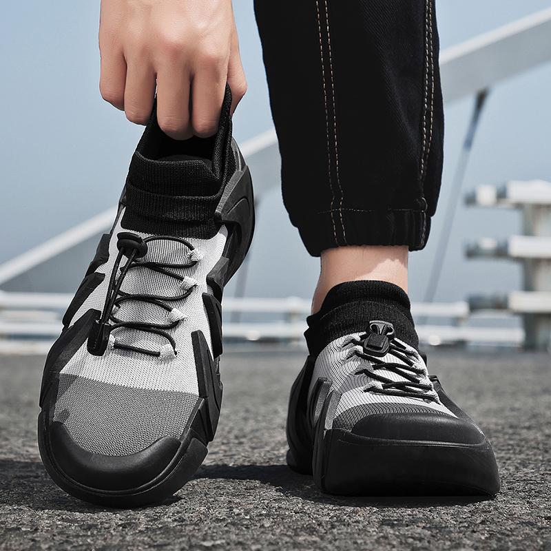 Men’s Sports Shoes Running Sneakers Students Jogging Shoes Lightweight Walking Socks Shoes Over Sized