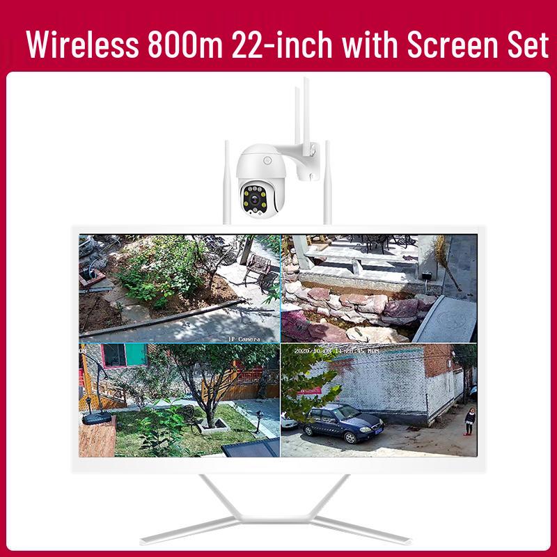 Wireless HD All-in-One Camera System for Home & Outdoor - No Wiring Needed