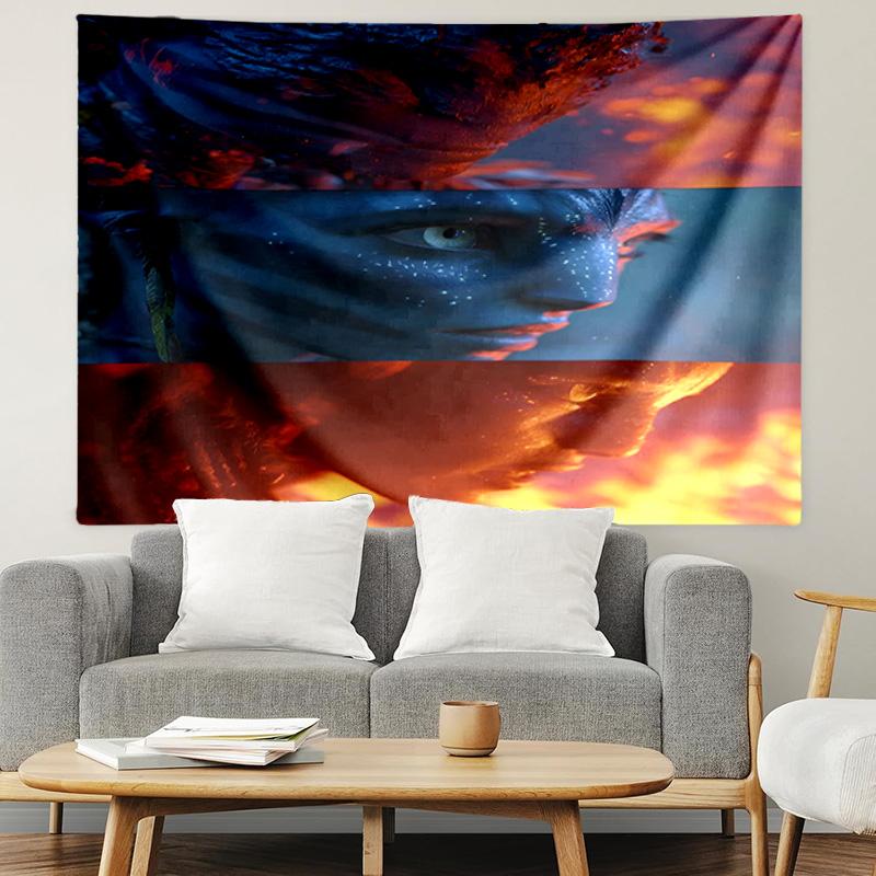 Arazzo con Stampa Avatar, Leggero da Appendere a Parete, per Camera da Letto, Dormitorio, Soggiorno, Decorazione Artistica per la Casa - Regalo di Compleanno o Natale per Amici