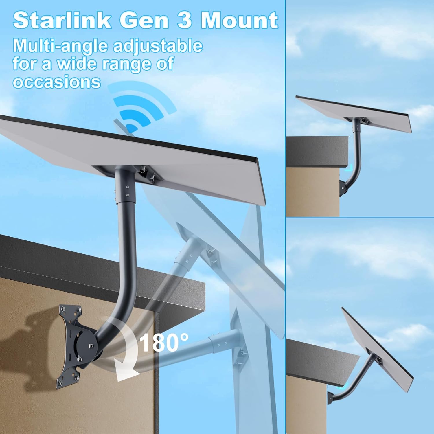 Komplekts Starlink Satelīta Pilns Gen3 Āra