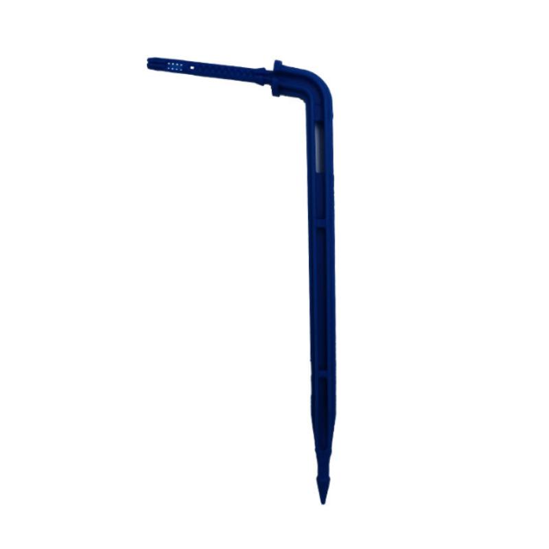 

200PCS Bend Arrow Dripper Micro Drip Irrigation Kit Emitters for 3/5mm Hose Garden Watering Saving Micro Dripper Greenhouse 10Pcs синий