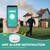 Tuya Rauchmelder, WLAN Smart-Rauchmelder, Brandrauchmelder, WLAN-Verbindung unterstützt Fernalarm-Informationen, duale Sensoren.