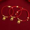 Chinese Style Cat Weave Necklace Adjustable Cat Long-Life Lock Collar  Photograph