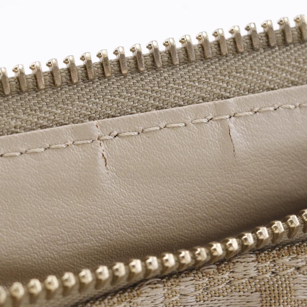 Fendi Zucca Handbag Beige Canvas Women Used