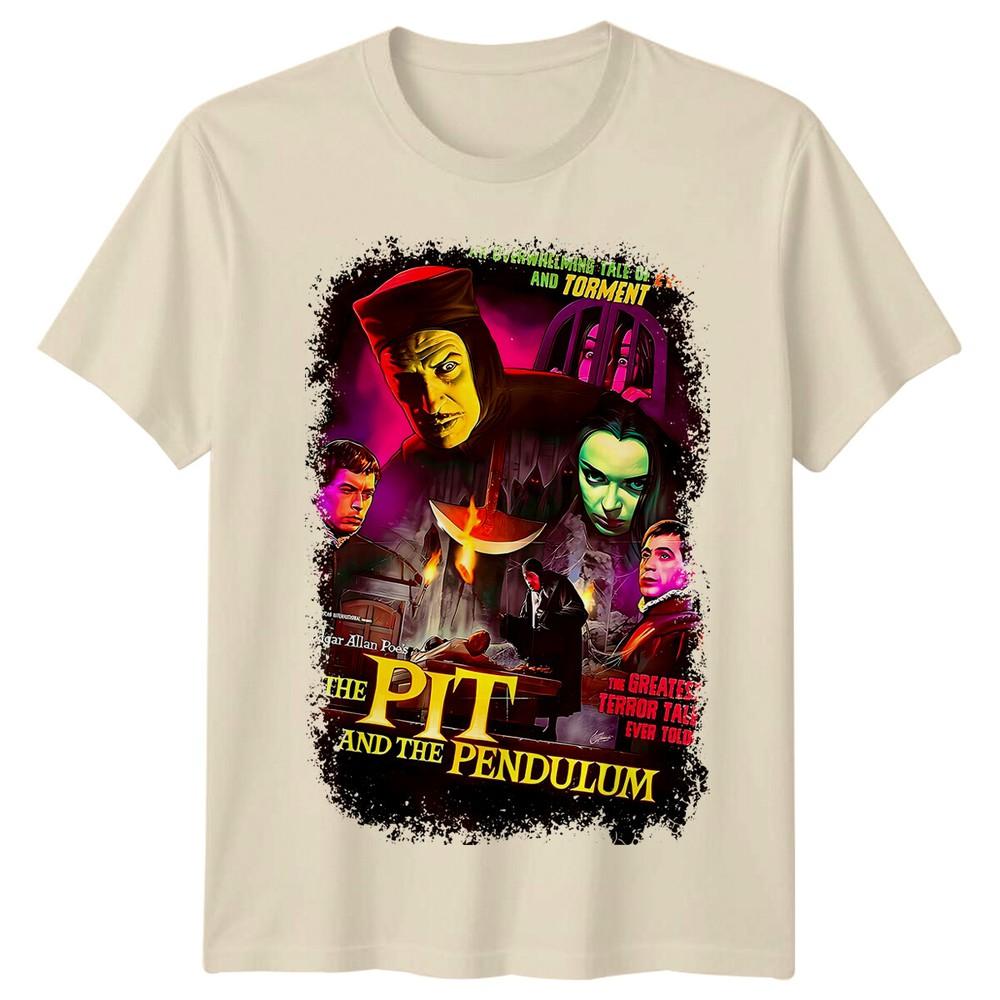The Pit And The Pendulum 1961 Movie Poster Inspired Tshirt Retro 80s Tee