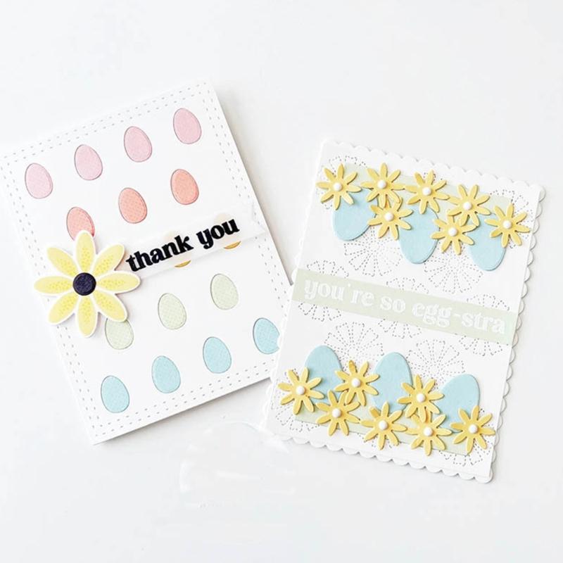 Easter Egg Bunny Metal Cutting Dies Stencils for DIY Scrapbooking Decorative Embossing Paper Cards Template Decoration