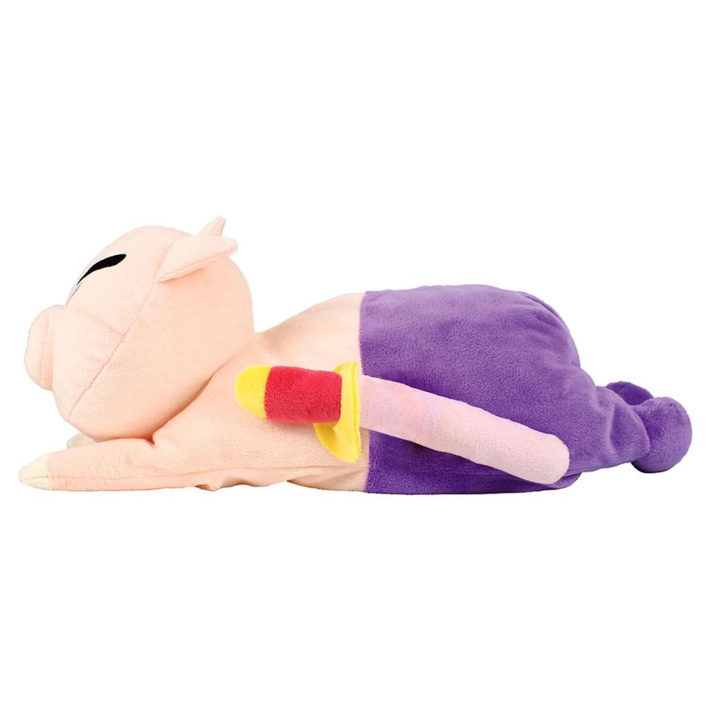T's Factory Crayon Shin-chan Plush Toy, Knee-sitting Buriburizaemon, Size: Approx. H135 X W170 X D360mm KS-5529186BU