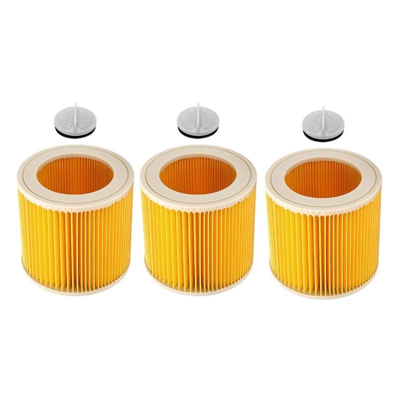 

AEE4-3PCS HEPA Filter For Karcher WD WD2 WD3 WD1 MV3 MV2 Vacuum Cleaners Parts WD2250 WD3.200 WD3.300