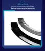 Mercedes-Compatible Front Splitter Lip Kit - Cross-Border Modification Parts