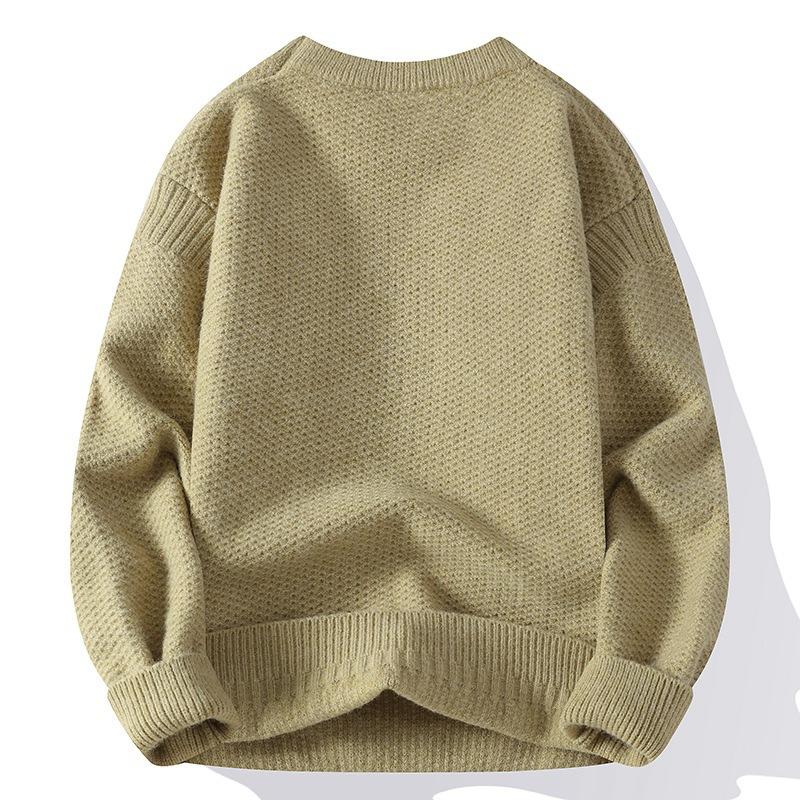 Hot Sale, Popular, New Casual Crew Neck Sweater In Autumn and Winter, Bottom Knitted Sweater, Large Size Loose Sweater.