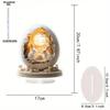 Easter Acrylic Bunny Egg Ornaments Rabbit Crafts for Easter Party Desktop - 2D Flat Acrylic Desktop Ornament, Wall Decor Art, Four Seasons Decoration