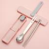 LocknLock Rabbit Portable Stainless Steel Chopsticks & Spoon Set