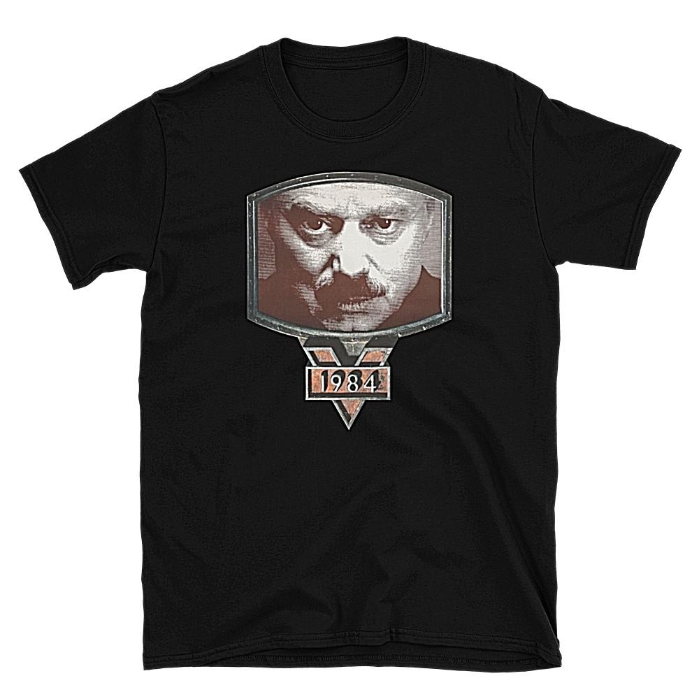 

George Orwell, 1984, Big Brother Face, Printed T-Shirt Tops Tee 4XL