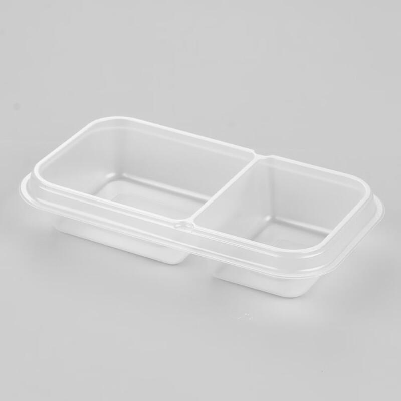 Shixun 2-Compartment Disposable Food Containers