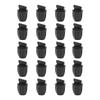 20PCS ABS Hose End Plug 8mm/11mm Irrigation Fittings Durable Irrigation Tubing End Plug  Garden Use